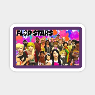 Flop Stars Group Photo! Magnet