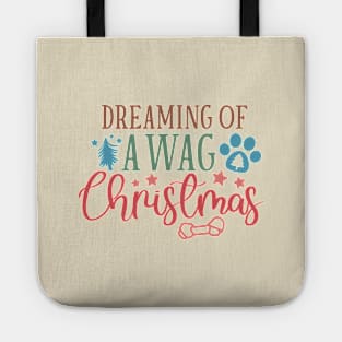 Dreaming of a Wag Christmas - Merry Dogmas Tote