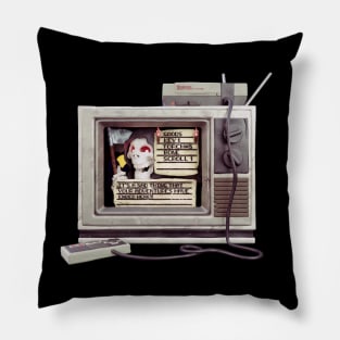 Shadowgate Game Over Retro TV Pillow