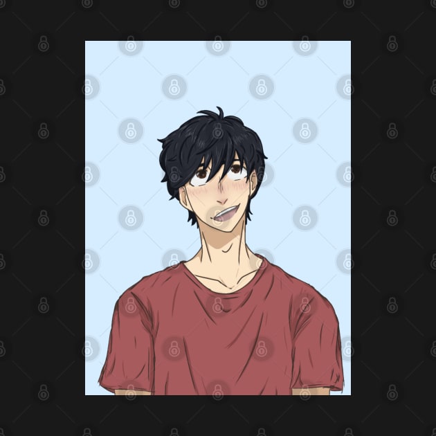 Eiji Okumura smiling by Sophprano