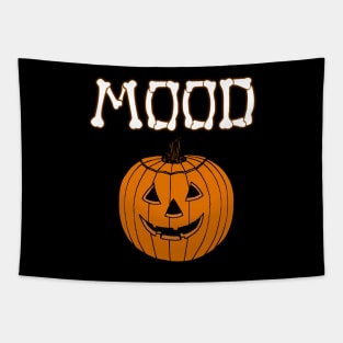 Mood Halloween Pumpkin Costume Tapestry