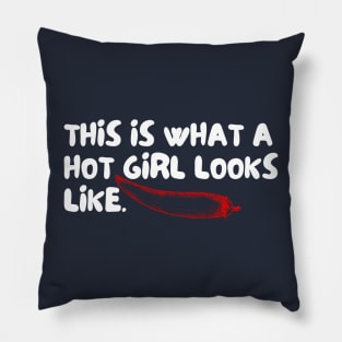 Making Extremely Hot Girls-hot girls on shirt Pillow