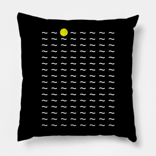 Sun and Waves Pillow