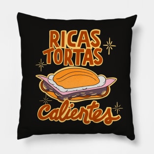 Ricas Tortas Calientes Pillow