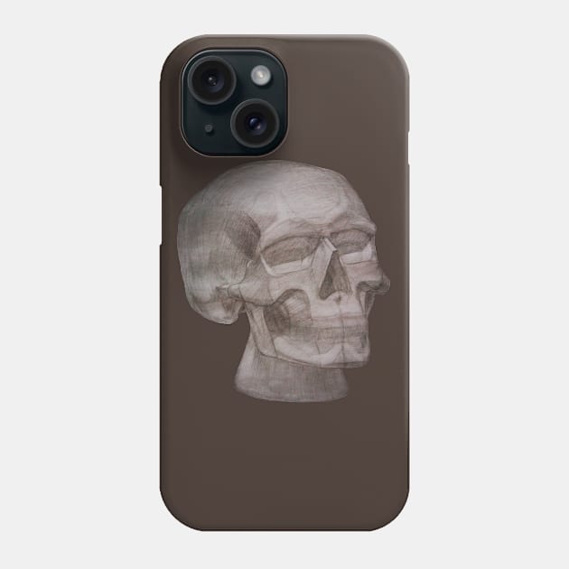 Skull Phone Case by vo_yuva