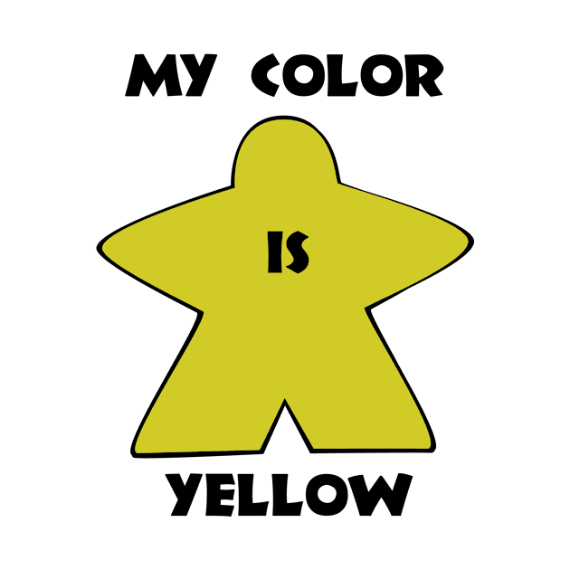 My color is Yellow ! by SkyBoardGamingStore