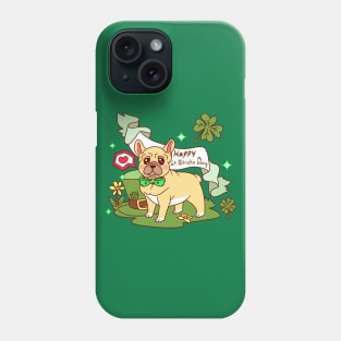 St. Patrick's Day French Bulldog Phone Case