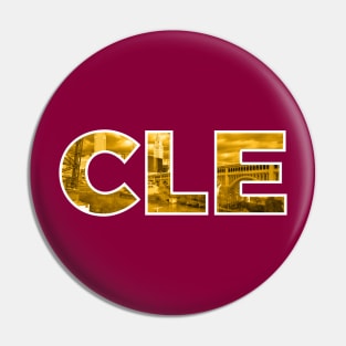 Cleveland Cavaliers Skyline Pin