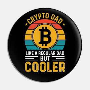 Crypto Dad Investors and Nerds - Crypto Humor. Pin