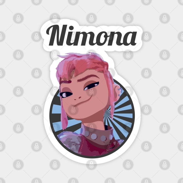 Nimona Magnet by Aestrix