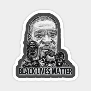 black lives matter Magnet