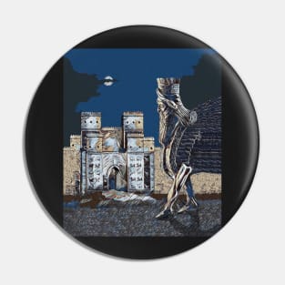 Ishtar Gate and Lamassu Pin