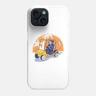 Death Takes a Vacation Phone Case