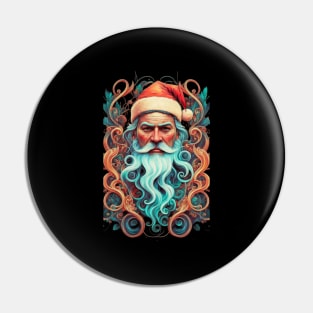 Vibrant Santa Claus Pin