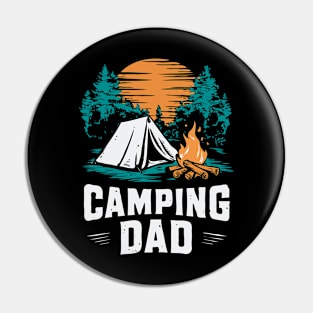 Camping Dad. Funny Camping Pin