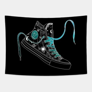 Taurus high tops - Space laces Tapestry