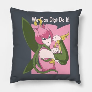 Lillymon the Riveter Pillow