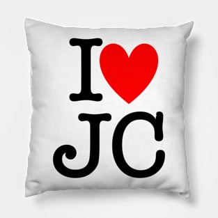 I Heart Jesus Christ Pillow