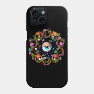 Magic Mushrooms DNA Chain Phone Case