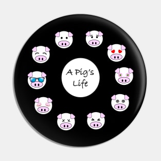 A Pig's Life Pin