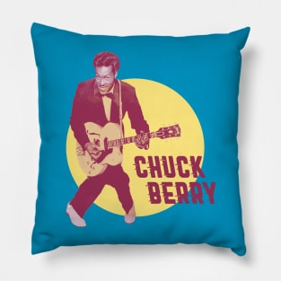 Chuck Berry - Father of Rock and Roll RETRO Pillow