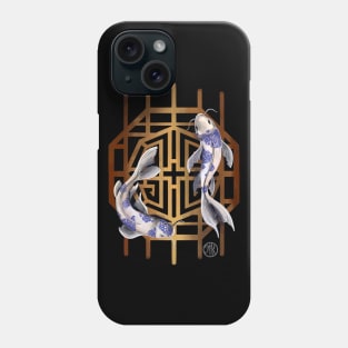 Koi Fish Chinese Pattern Phone Case