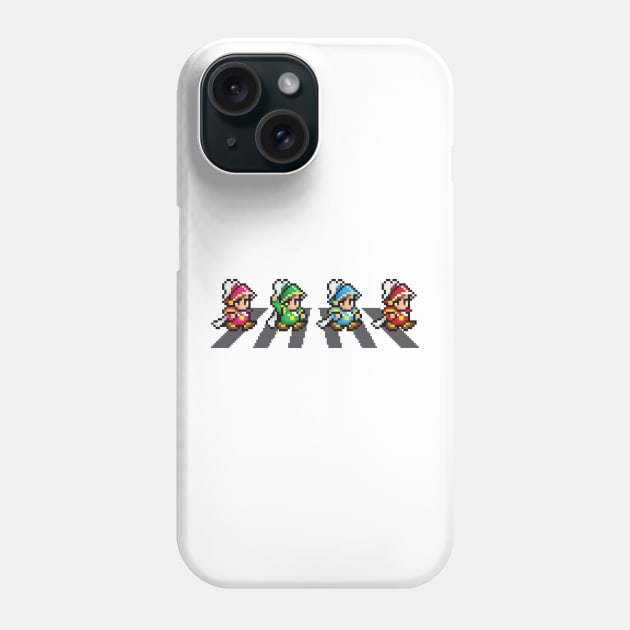 Final Fantasy: Onion Knights Crossing Phone Case by inotyler