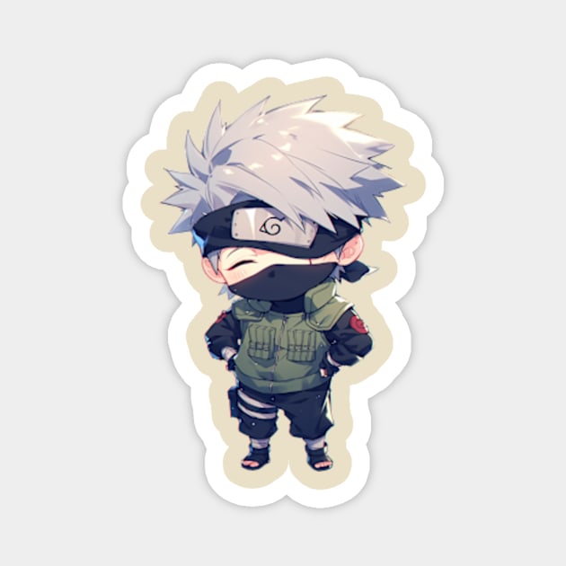 kakashi Magnet by peterdoraki