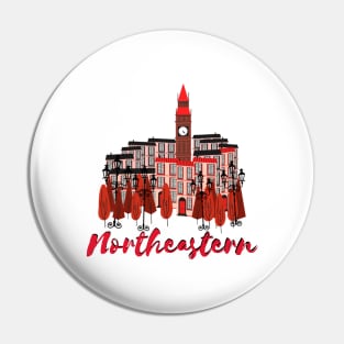 Northeastern Pin