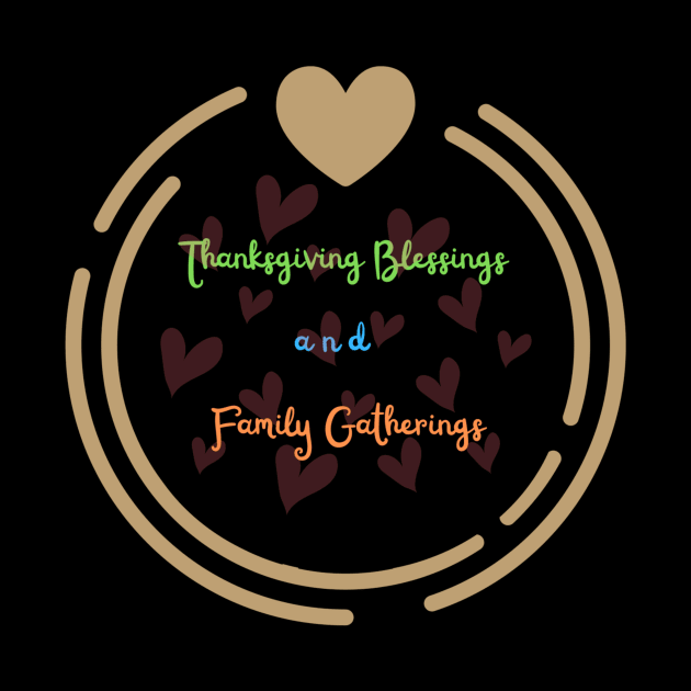 Thanksgiving Blessings and Family Gatherings by HALLSHOP