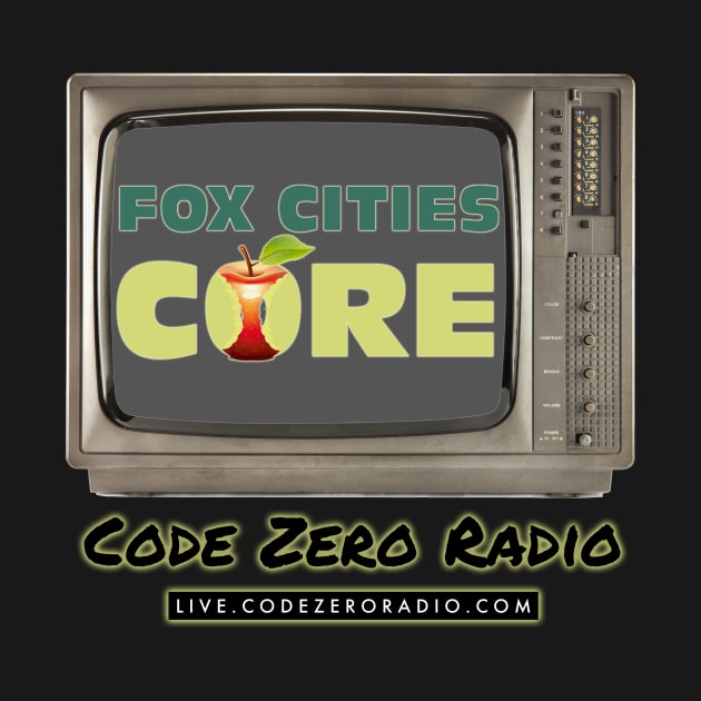 Fox Cities Core TV Shirt by Code Zero Radio