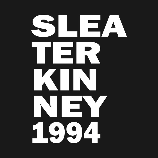 sleater-kinney by 29 hour design