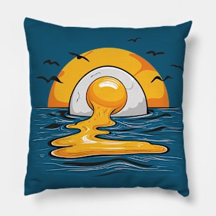 Sunset Breakfast Pillow