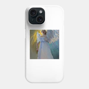 singing angel Phone Case