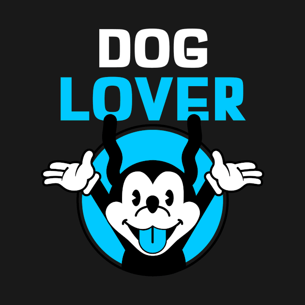 Dog Lover Funny Cartoon Gift by Super Fresh Art