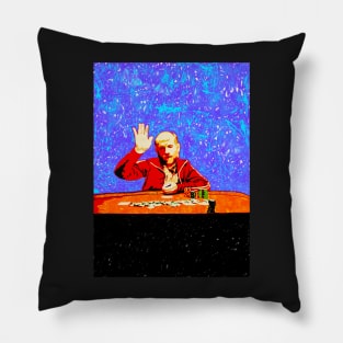 “Splash The Pawt” KGB from movie Rounders Pillow