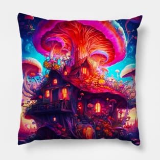 Fairy House Pillow