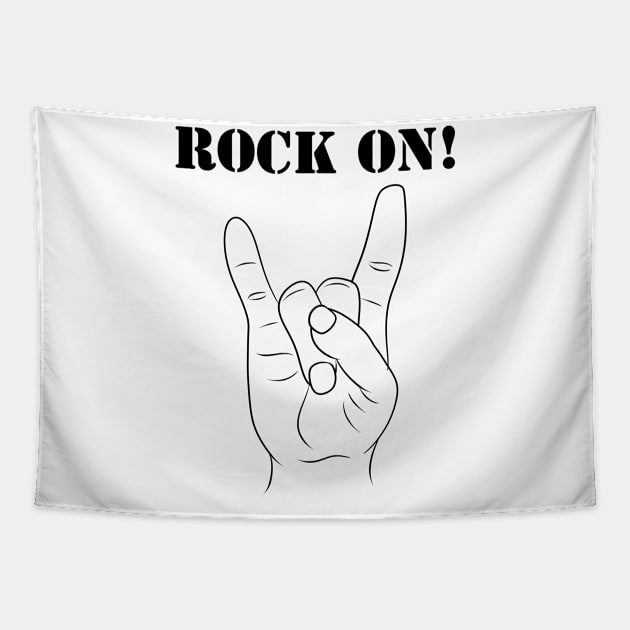 Rock On! Tapestry by Xinoni