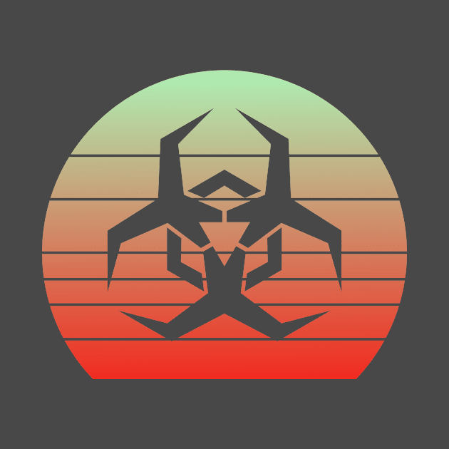 Hazard malware symbol by birdo