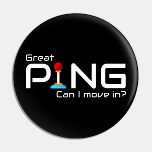 The best ping for gaming Pin