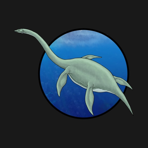 Elasmosaurus by PaleoFantasies