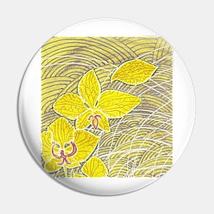 Orchids Pin