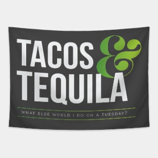 Tacos & Tequila (Light) Tapestry