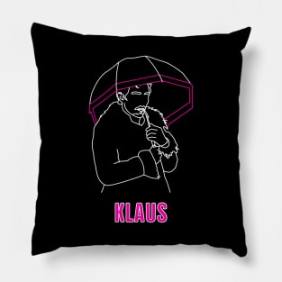 Pink Klaus Pillow