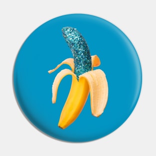 Glitter banana Pin