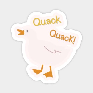 Duck quacking Magnet