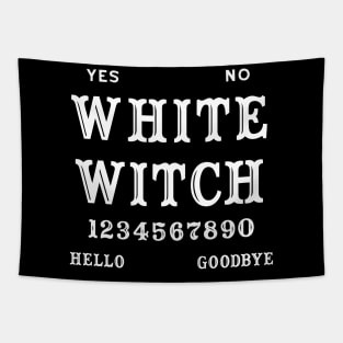 Wicca Witchcraft Ouija Board - White Witch Tapestry
