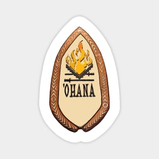 Ohana Restaurant Sign Magnet