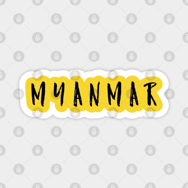 Myanmar Magnet by pepques