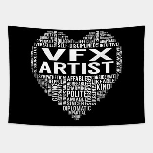 Vfx Artist Heart Tapestry